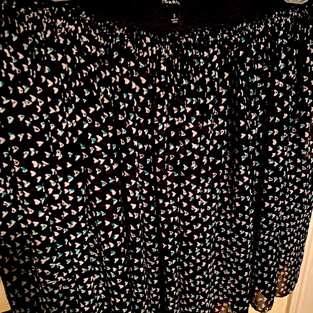 Torrid Black skater Skirt